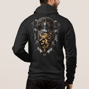 Long Coat of Arms Men's Hoodie