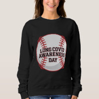 Long COVID Awareness Day Baseball Design