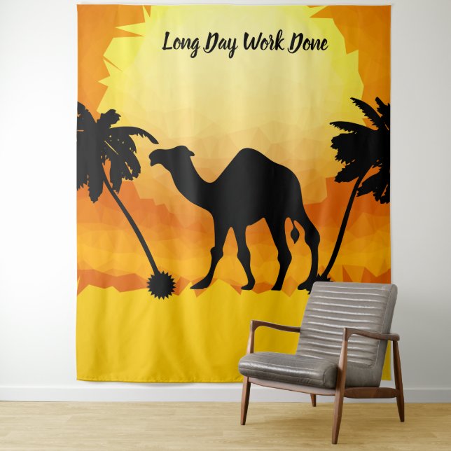 Long Dat Work Done Tapestry (In Situ)