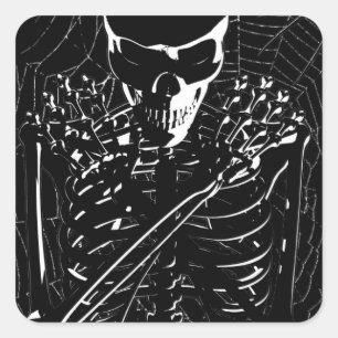 Long -Dead Skeleton Stickers