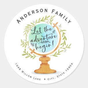 Long Distance Baby Shower by Mail Address Seal