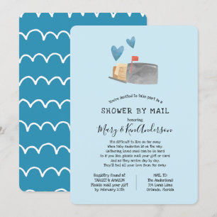 Long Distance Baby Shower by Mail Invitation