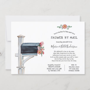 Long Distance Baby Shower by Mail Invitation