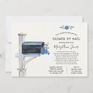 Long Distance Bridal Shower by Mail Invitation