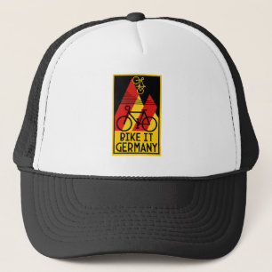 Long Distance Cycling Germany Trucker Hat