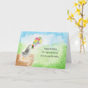 Long Distance Friend Birthday Card