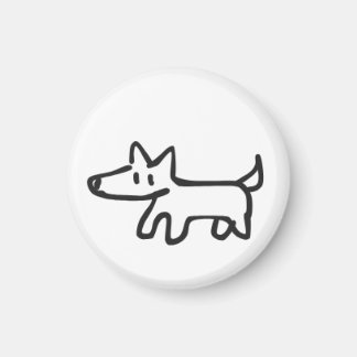long dog magnet