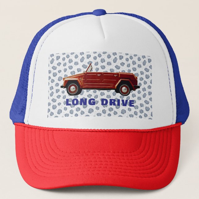 Long drive trucker hat (Front)