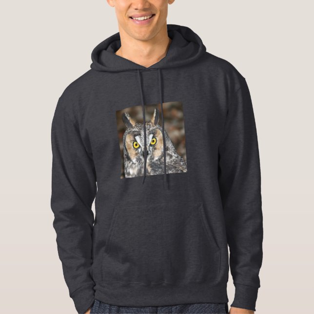 Long-eared Owl Hoodie (Front)