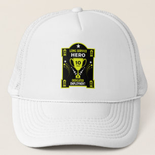 Long Employment Service Recognition Ten years Trucker Hat