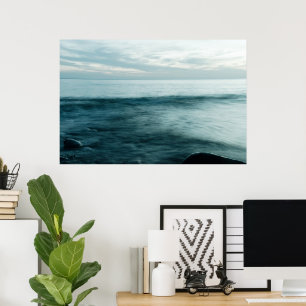 Long exposure sea poster