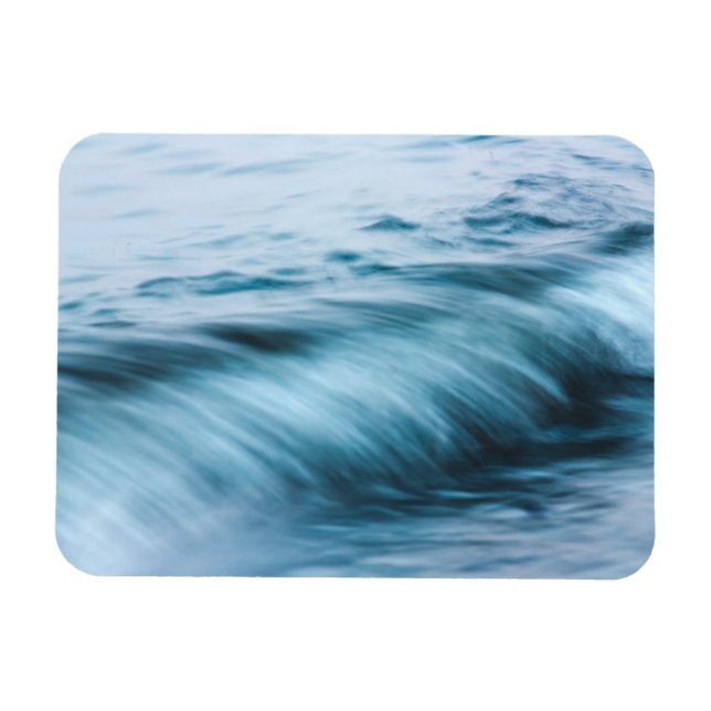 Long exposure waves magnet (Horizontal)