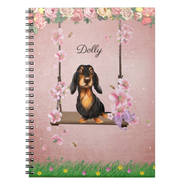 Long Hair Dachshund Photo Book (Front)