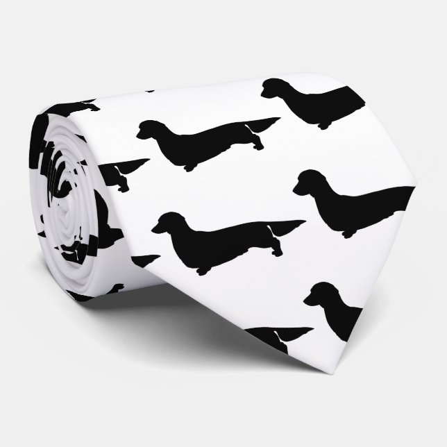 Long Hair Dachshund Tie (Rolled)