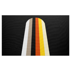 Long Hair Pride Flag Fabric