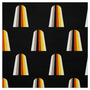 Long Hair Pride Flag Fabric