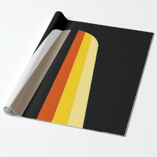 Long Hair Pride Flag Wrapping Paper