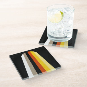 Long Hair Pride Glass Coaster