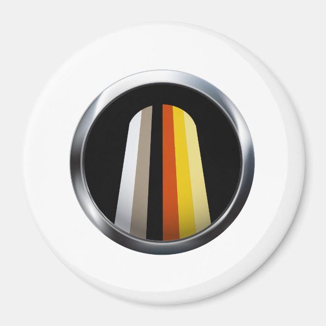 Long Hair Pride Magnet (Front)