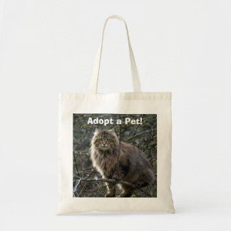 Long-hair Tabby Cat Animal Bag