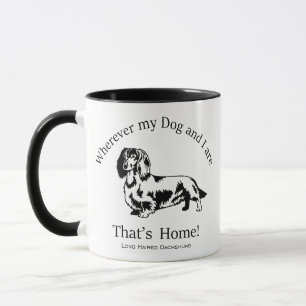 Long Haired Dachshund Mug