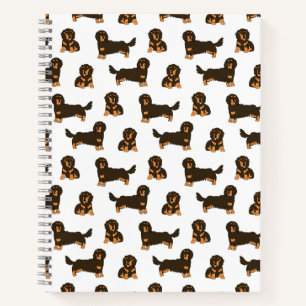 Long-haired Dachshund Notebook