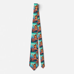 Long-haired Martini Mermaid Thunder_Cove  Tie