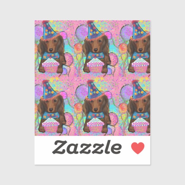 LONG HAIRED RED DOXIE        (Sheet)