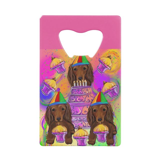 Long Haired Red Doxies (Front)