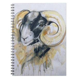 Long Horn Sheep Notebook
