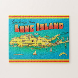 Long Island 11x14 Greeting Postcard Puzzle