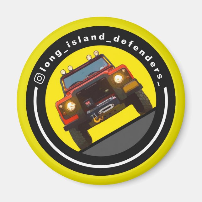 LONG ISLAND DEFENDERS MAGNET (Front)
