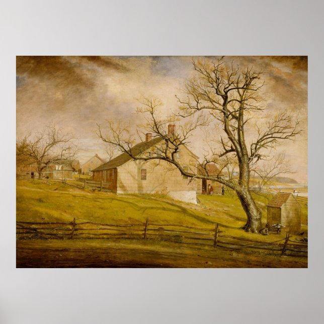 Long Island Farmhouses 1862–63 Poster (Front)