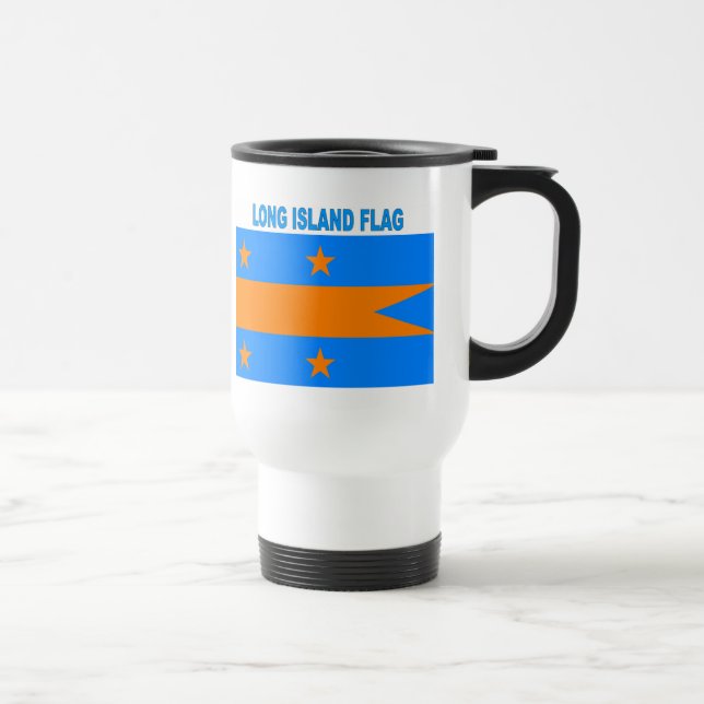 LONG ISLAND FLAG TRAVEL MUG (Right)
