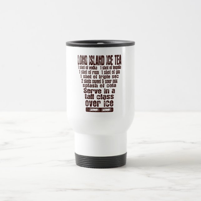 Long Island Ice Tea mug - choose style & color (Center)
