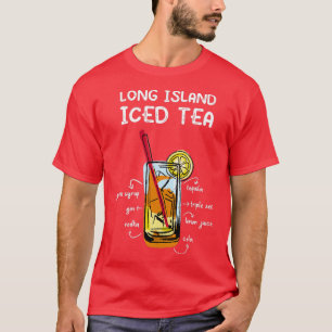 Long Island Iced Tea Cocktail Gift T-Shirt