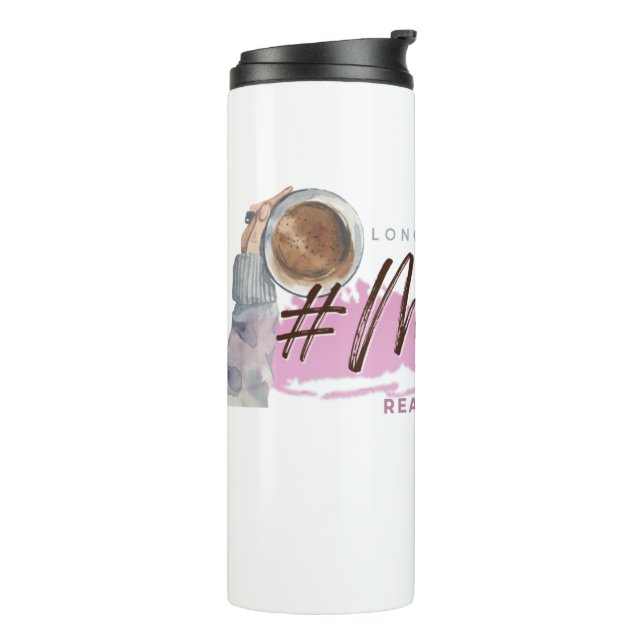 Long Island Mum Life Thermal Travel Tumbler (Rotated Left)