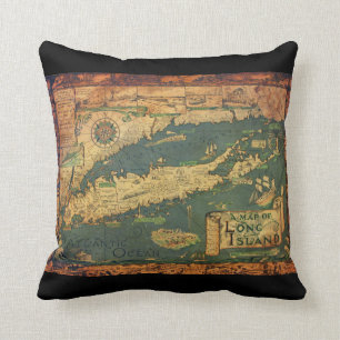 Long Island, New York Cushion