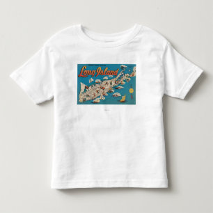 Long Island, New York - Greetings From Toddler T-Shirt