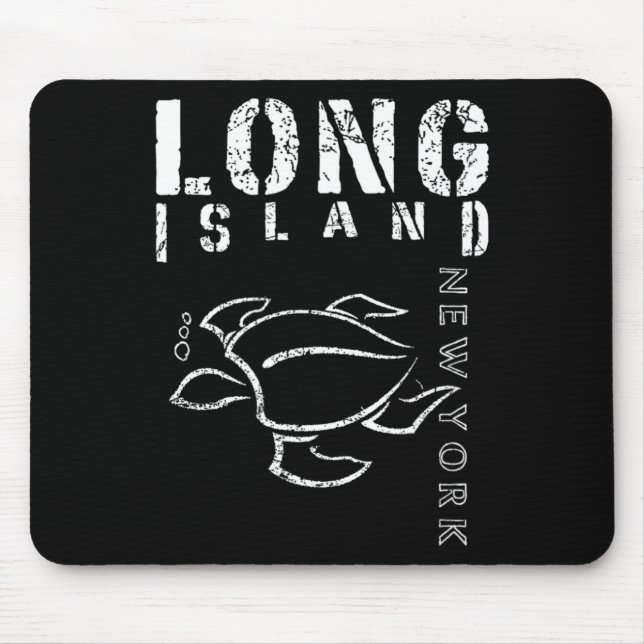 Long Island New York Souvenir Mouse Mat (Front)