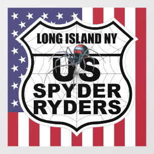 Long Island NY Chapter - Decal Flag & Logo