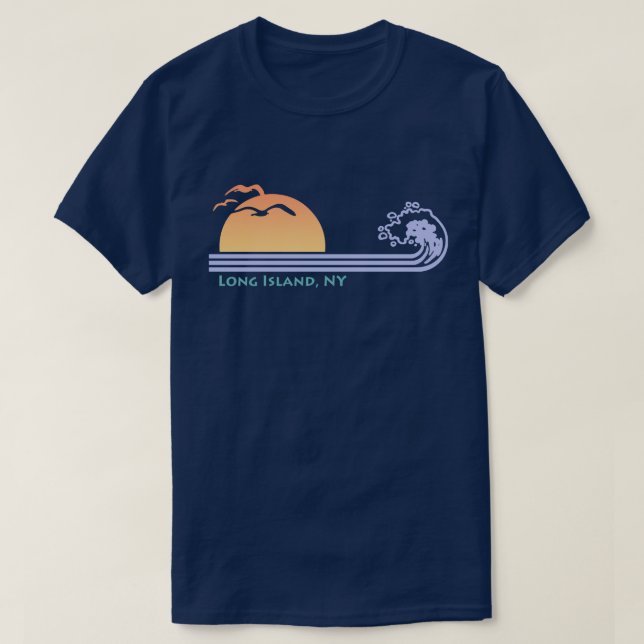 Long Island NY T-Shirt (Design Front)