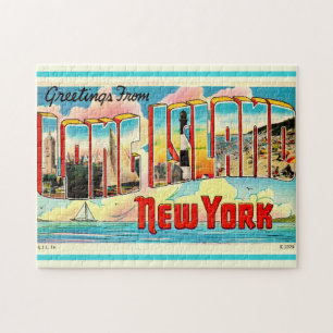 Long Island Retro 11x14 Jigsaw Puzzle