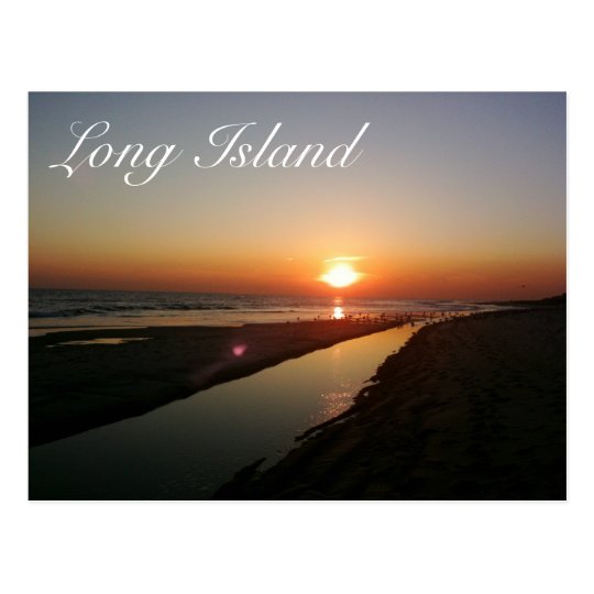 Long Island Seashore Postcard