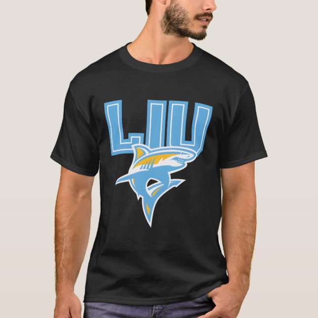 Long Island Sharks Liu Icon T-Shirt (Front)