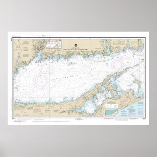 Long Island Sound Eastern Part Nautical Chart