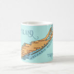 Long Island - Take me Home Mug<br><div class="desc">A  vintage map of Long Island,  New York repurposed on a mug.  Purchase as is or personalise it with your message.</div>
