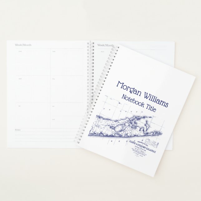 Long Island The Hamptons Map VC Planner (Display)