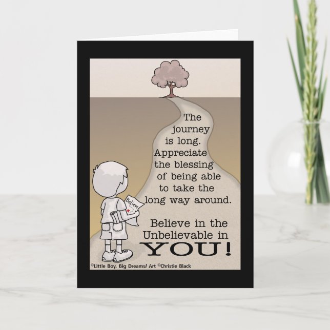 Long Journey Card (Front)