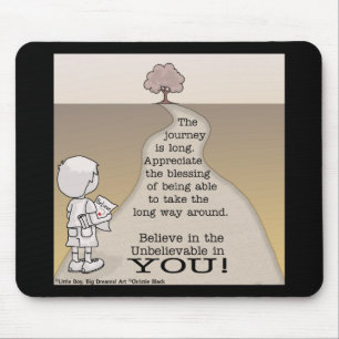 Long Journey Mouse Mat